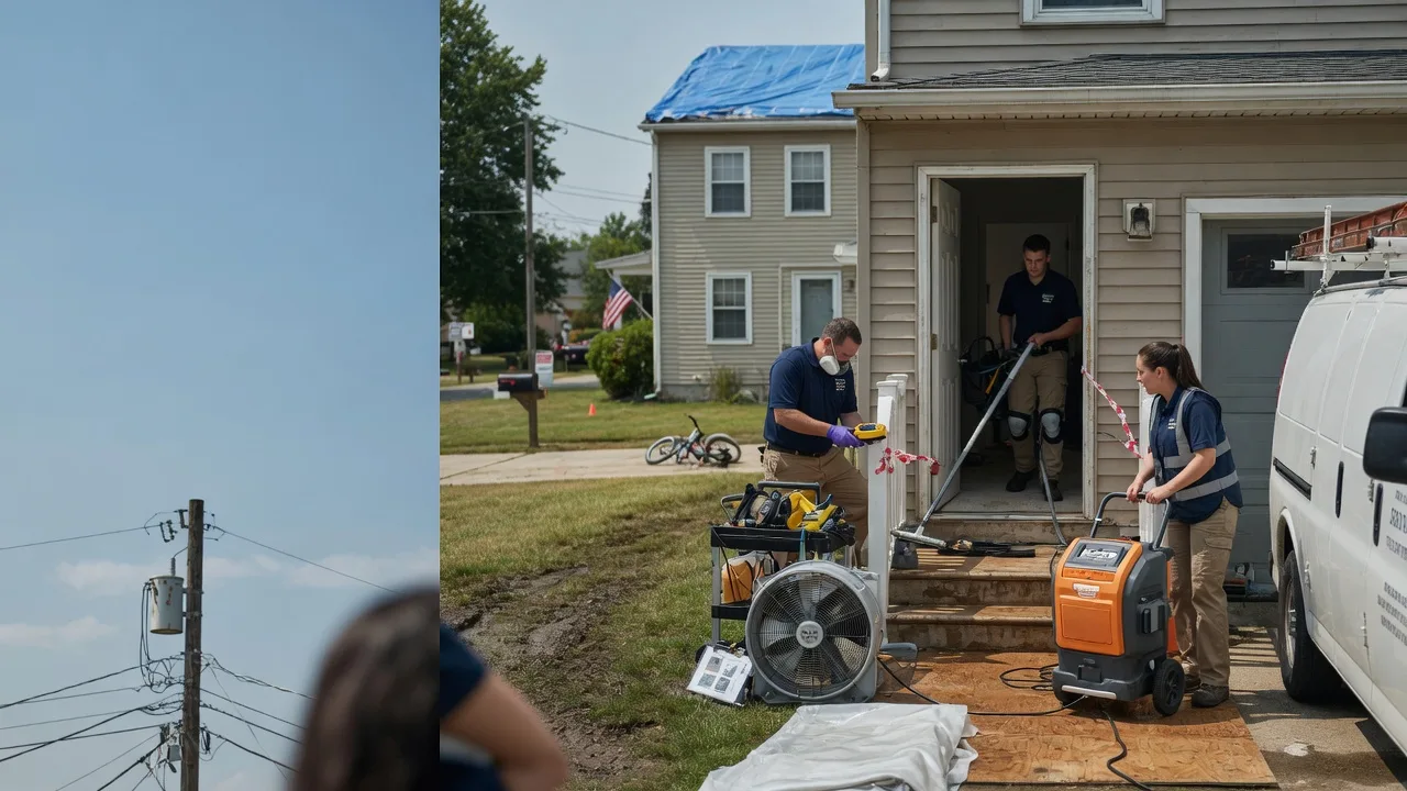 Water Damage Repair in Clune, PA near me